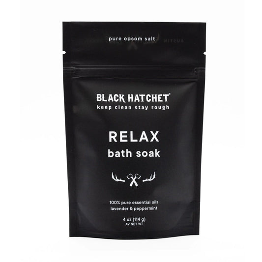 badzout voor mannen relax black hatchet