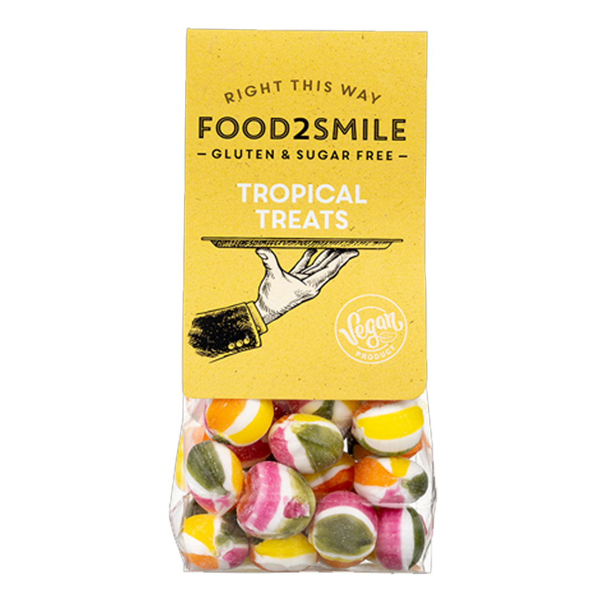 zakje snoepjes tropical treats food2smile zuurtjes