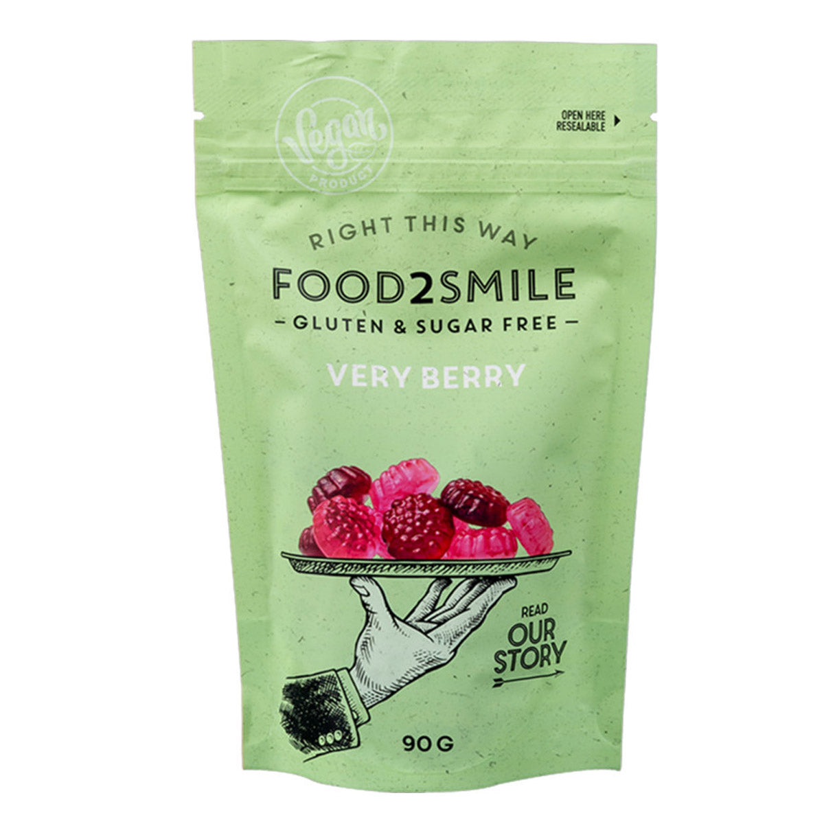 food2smile zakje snoep very berry