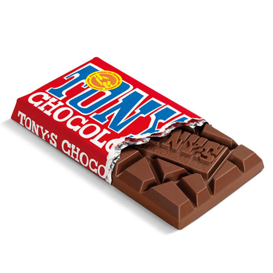 Tony Chocolonely rood groot melk 180 gram