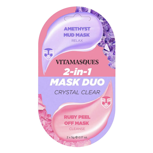 vitamasques gezicht masker duo 2 in 1